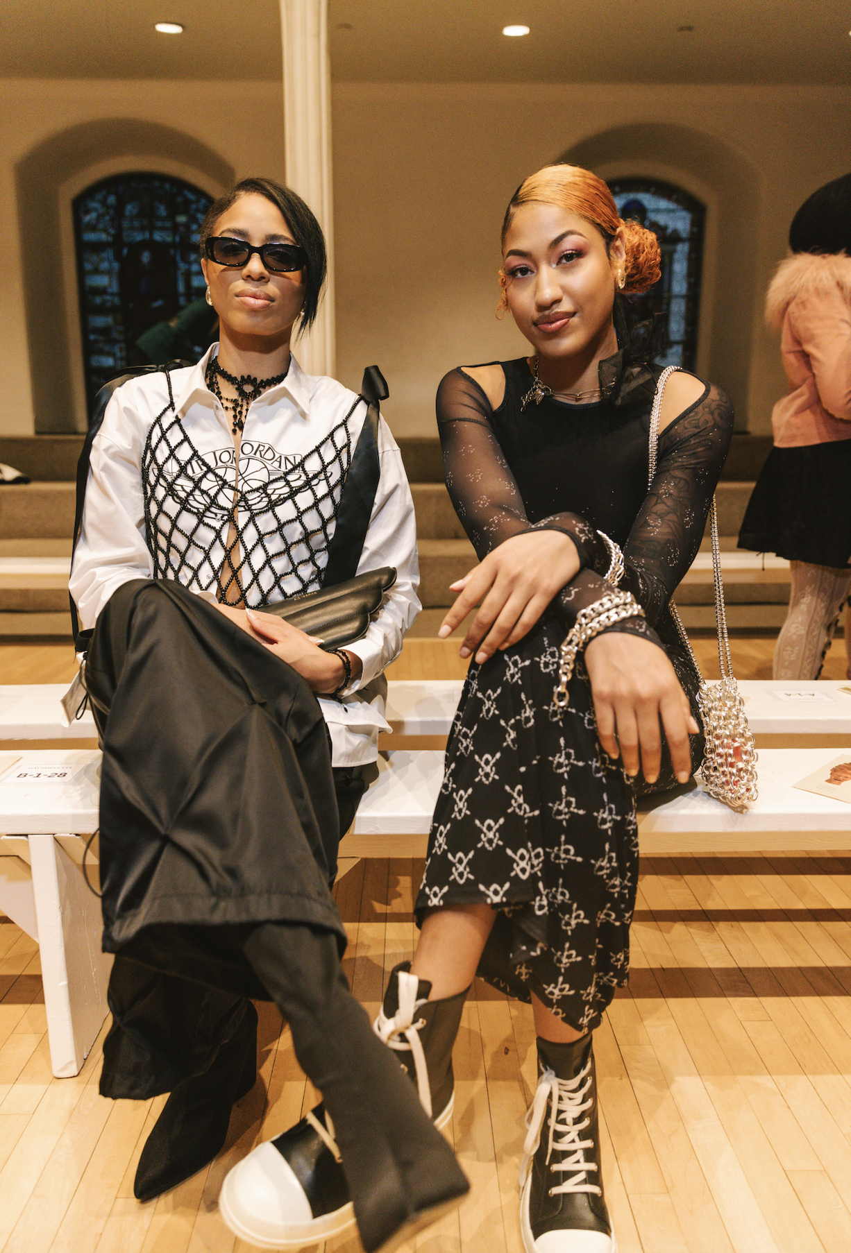 WNBA Stars Isabelle Harrison and Shakira Austin Takeover New York Fashion Week